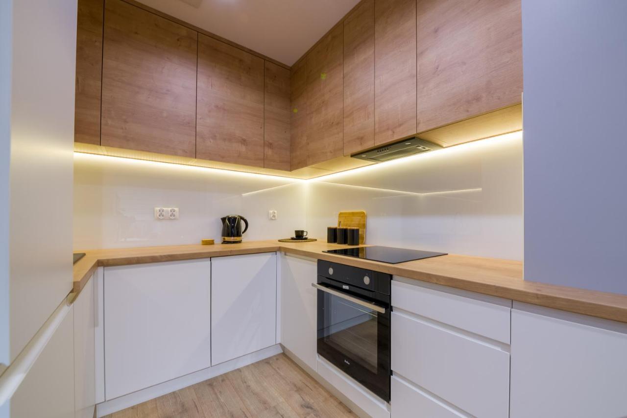 Apartament Przy Fabrycznym Lodž Exteriér fotografie