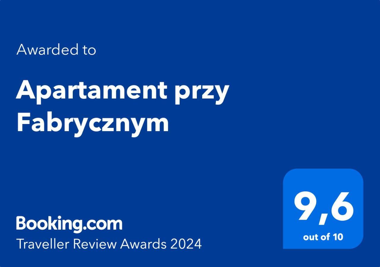Apartament Przy Fabrycznym Lodž Exteriér fotografie